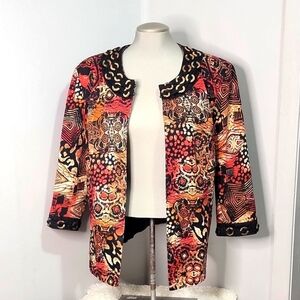 ❤️Kerry Brooke Abstract Womans Blazer
